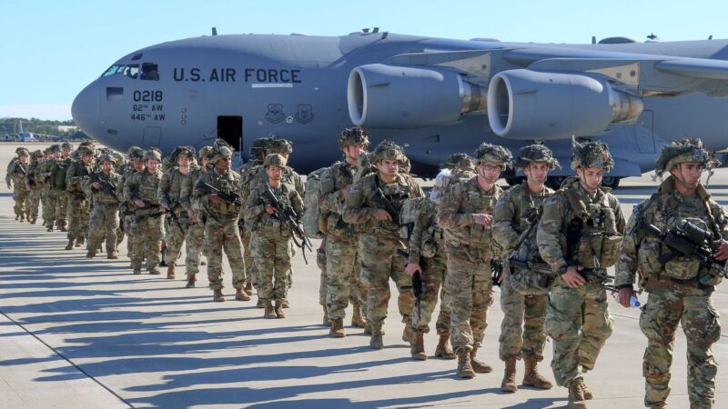 US Troop Buildup Exceeds 50,000 in Middle East