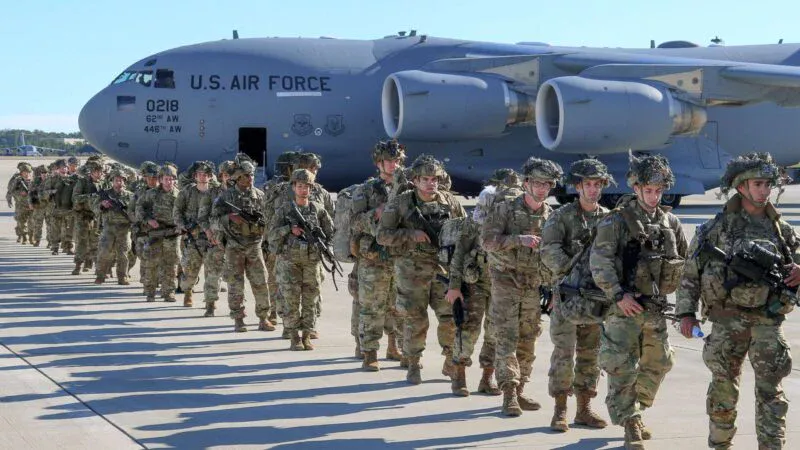 US Troop Buildup Exceeds 50,000 in Middle East
