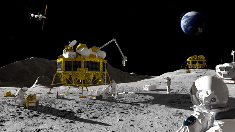 Moon Bases Operational: CEO Predicts Humans Living & Working on Lunar Surface
