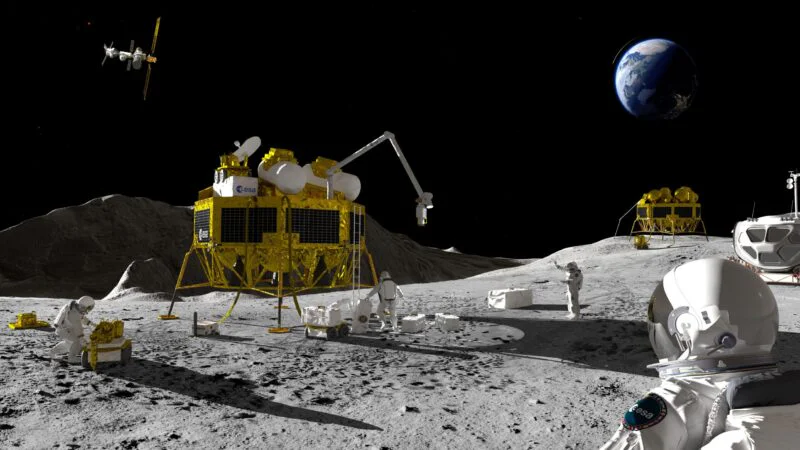 Moon Bases Operational: CEO Predicts Humans Living & Working on Lunar Surface