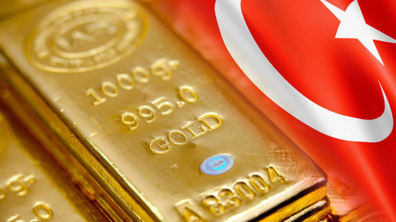 Turkey’s Central Bank Sells Record 118 Tonnes of Gold